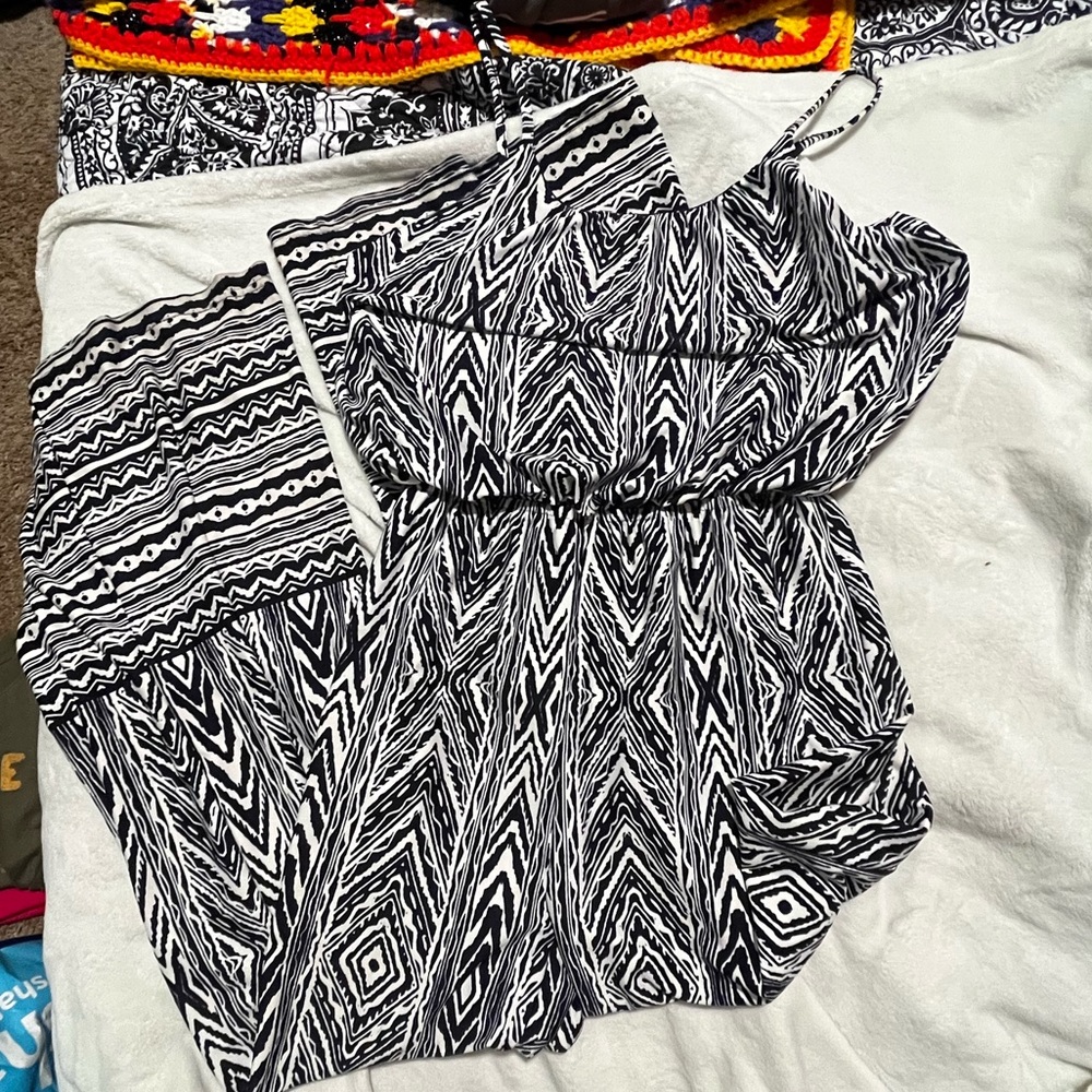 Small Aztec Print Jumpsuit